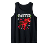 Grandfather Moose Heart Christmas Family Matching Xmas Pjs Tank Top