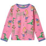 Småfolk Tennis Club Långärmad T-shirt Bubblegum | Rosa | 2-3 years