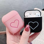 Love Heart Protective For Apple Airpods 1/2 Case Pro Skin Cover Earphone Charger