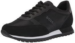 BOSS Homme Parkour Runn Sneakers Basket, Onyx Noir, 40 EU