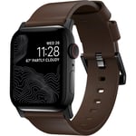 NOMAD Modern Leather Band for Apple Watch for 42-49mm (Brown)