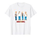 King Of The Hill Epic Squad Group Shot Big Chest Poster T-Shirt