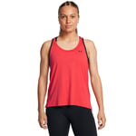 Under Armour Womens Knockout Activewear Tank Top - Red - Size Medium