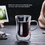 Double Wall Cup Coffee Glass Tea Mug Insulated Mugs Hot  Cups Wine Beer