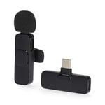 Nedis Mikrofoni | Käyttötarkoitus: Älypuhelin / Kannettava / Tabletti | Langaton / USB Type-C™ | USB-C™ Naaras | On/off-kytkin