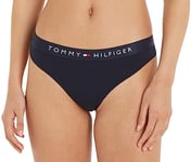 Tommy Hilfiger String Femme Tanga, Bleu (Desert Sky), XS