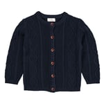 Copenhagen Colors Knitted Cardigan  Navy | Marinblå | 68 cm