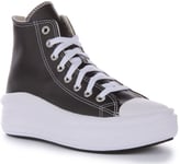 Converse A04294C All Star Move Platform Hi Womens Trainer Black White UK 3 - 8