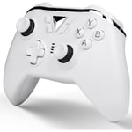 Trådlös handkontroll, Xbox trådlös handkontroll för Xbox Series XS/Xbox One/Elite/Windows 7/8/10 Vit