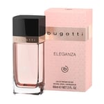 bugatti Eleganza Parfum pour femme 60 ml I Eau de parfum sensuelle pour femme pour tous les âges et pour toutes les occasions I Combinaison élégante de fraise, de cassis, d'iris et de vanille I