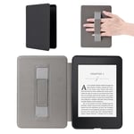 Étui pour Kindle Paperwhite 6,8" (11ème génération - 2021), étui Intelligent avec dragonne et Fonction Veille/réveil Automatique, édition Signature - Noir