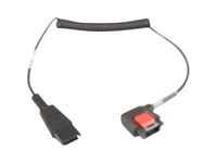 Zebra Headset Adapter Cable (Long) - Hodetelefonkabel - Quick Disconnect Hann - For Zebra Wt6000 Wearable Computer