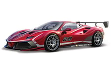 Burago- May Cheong GROUP-BBURAGO-1/43 Ferrari Racing 488 Challenge Evo 2020-Rouge-Véhicule pour Enfant dès 3 ans-36309, 36309, Rouge