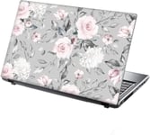 TaylorHe 13-14 inch Laptop Skin Vinyl Decal with Colorful Patterns and Leather