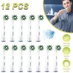 Oral-B Cross Action Electric Toothbrush Heads - 12 PACK White -see description