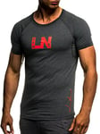 Leif Nelson Gym T-shirt fitness pour homme LN06282 - - XL