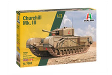 Churchill Mk. III Tank 1:72 Kit De Modèle En Plastique ITALERI