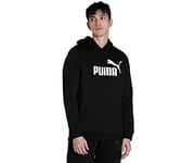 PUMA Homme Big Logo Hoodie Sweat shirt, Puma Noir, XL EU