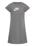 Club Dress Dresses & Skirts Dresses Casual Dresses Short-sleeved Casual Dresses Grey Nike