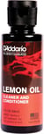 D'Addario Lemon Oil - Guitar Fretboard Oil - Guitar Accessories - Removes Dirt,