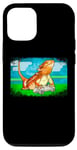 Coque pour iPhone 15 Pro Dragon barbu avec jeux vidéo