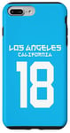 Coque pour iPhone 7 Plus/8 Plus Los Angeles California USA N°18 Impression amusante au dos