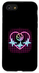 Coque pour iPhone SE (2020) / 7 / 8 Heartbeat Panier de basketball Heart Line Pulse Player Sport Basket