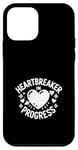 Coque pour iPhone 12 mini Heartbreaker In Progress Funny Love Humour For Valentine