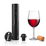 Ufesa EasyVac Set tire-bouchon électrique 2 en 1, ouvre-bouteille de vin, bouchon de vide, rechargeable USB C, ouvre les bouteilles en 8 secondes, sans fil