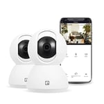 Garza GZ Camara Smart WiFi 360º 720P HD Pack 2