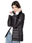 Armani Exchange Women's 8nyb01 Jacket, Black, Large