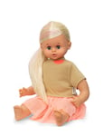 Skrållan Docka Ljust Hår 45 Cm Toys Dolls & Accessories Dolls Multi/patterned Skrållan