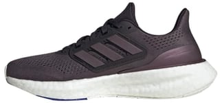 adidas Women's Pureboost 23 Shoes, Aurora Black/Aurora met/core Black, 6.5