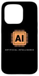 Coque pour iPhone 15 Pro Technologie de puce informatique intelligence artificielle IA