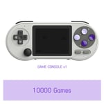 SF2000 Mini Kannettava videopelikonsoli 10000 Retro Games 3,0 tuuman IPS-näytön kädessä pidettävä konsoli Gameboy GBA SNES NES MD:lle