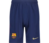 FC Barcelona Home 24/25 JR träningsshorts Barn MIDNIGHT NAVY/NOBLE RED/CLUB GOLD S