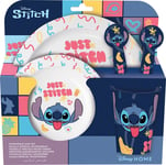 Set pour le Repas de Bébé Enfants DISNEY Stitich De 5 Pièces DISNEY