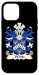 Coque pour iPhone 12 mini Armoiries White - Blason de la famille