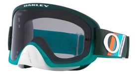 Masque oakley o frame 2 0 pro mtb troy lee design hunter green stripes   verres dark grey   ref   oo7117 17