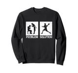 Dodgeball Solution Dodge Ball Game Handball Sweatshirt