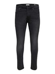 ONLY & SONS Men's Onsloom Black Jog 7451 Pk Noos Slim Jeans, W28/L30