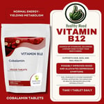 Vitamin B12 1-a-day Supplement Veg  x 7 Tablets