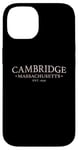 Coque pour iPhone 14 Cambridge, Massachusetts - Simple Cambridge, MA