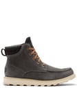 SOREL Mens Madson 2 Moc Toe Waterproof Boots- Grey, Grey, Size 9, Men