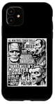 iPhone 11 Vintage Horrorfest Movie Poster Terror Old Time Halloween Case