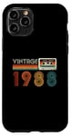 Coque pour iPhone 11 Pro Cassette rétro Vintage 1988 en édition limitée Birthday 36