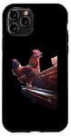 Coque pour iPhone 11 Pro Poulet piano