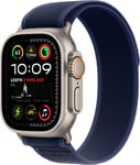 Apple Watch Ultra 2 49mm GPS+CEL (Naturlig Titan/Blå Trail Loop) M/L