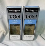 4 X NEUTROGENA T/Gel 2-in-1 Dandruff Shampoo Plus Conditioner 250 ml