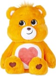 Peluche Bisounours - TOUBISOU - Découvre Le Pouvoir Magique de Ton bisounours - Peluche Toute Douce Qui Adore Les Bisous - 30 cm de Haut - Orange - A partir de 6 Mois - (Emballage Care Bears) 16654